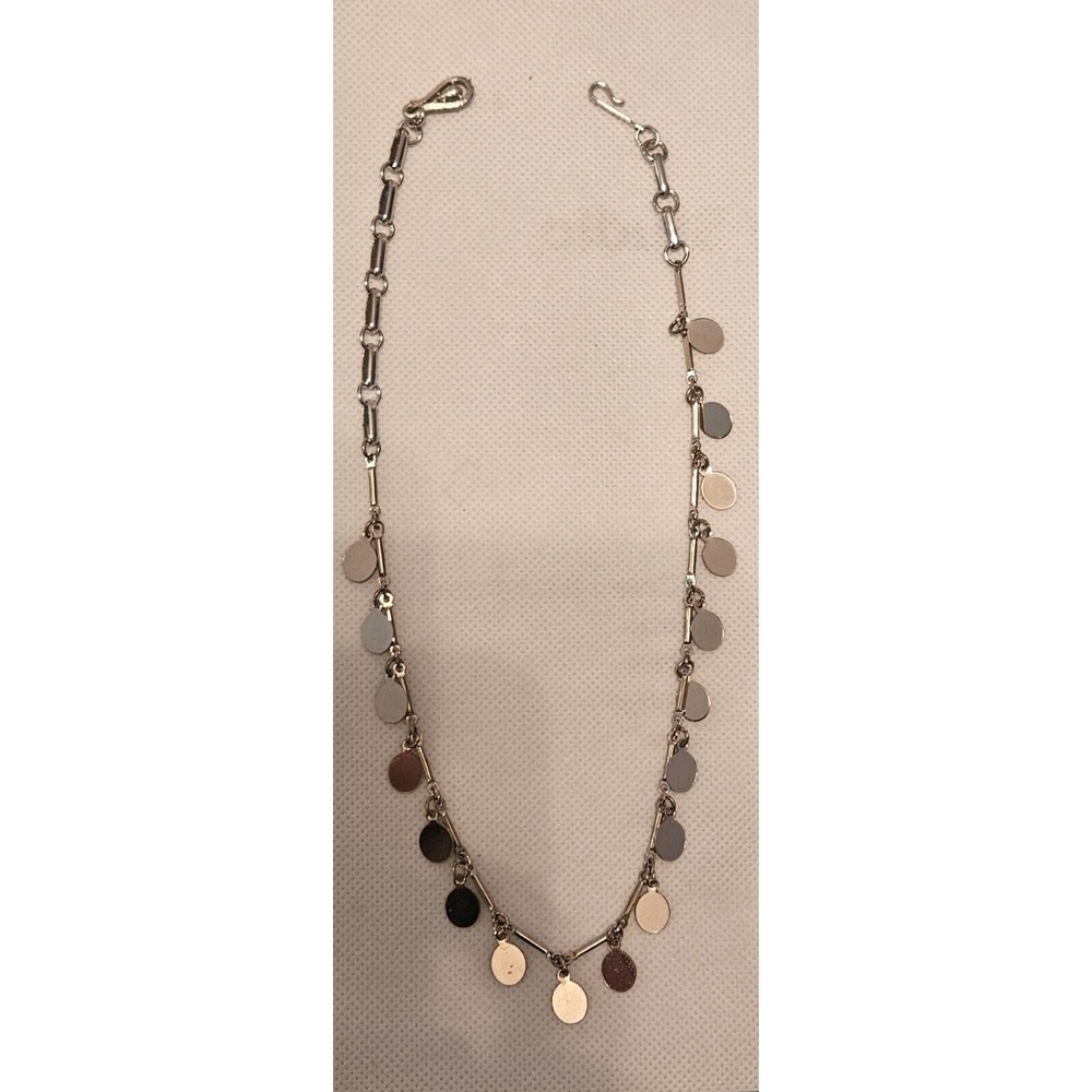 Vintage COROCRAFT CORO CORO CRAFT 16‎ inch Silver Tone Necklace